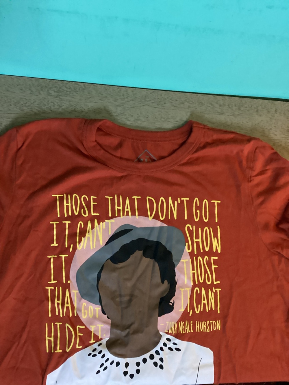 Well Worn Los Angeles Zora Neale Hurston Quote Tee Juniors Size XL - Picture 4 of 8